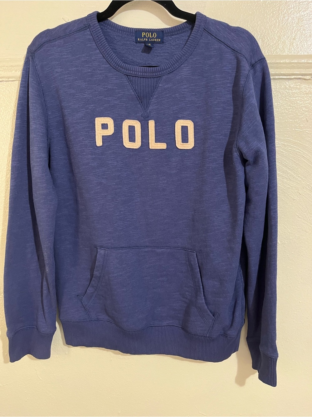 Polo by Ralph Lauren Men's Blue Pullover Sweatshirt